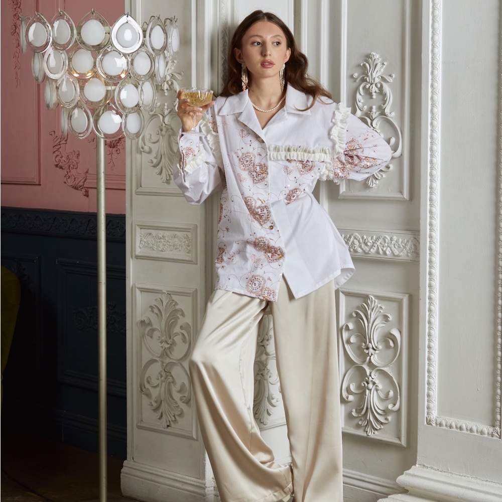 Party Shirt with sequins
